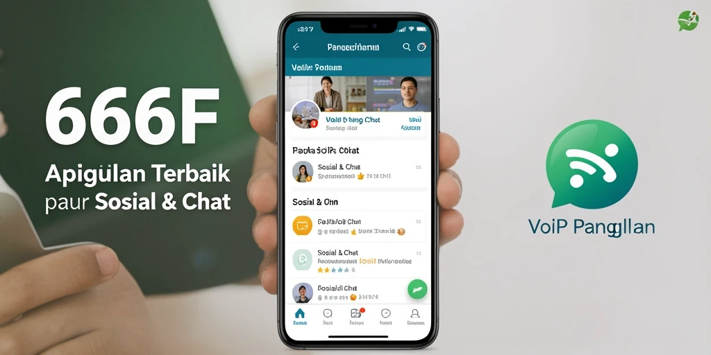 Antarmuka bersih dan fungsional untuk VoIP Panggilan.