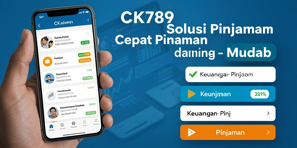 Tampilan antarmuka CK789 yang sederhana dan fungsional.
