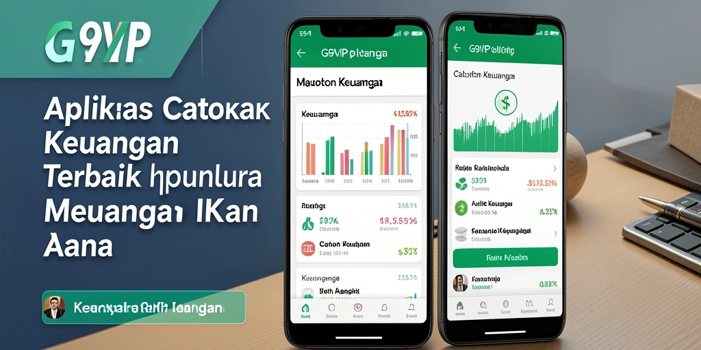Antarmuka G9VIP menampilkan fungsi pencatatan keuangan yang intuitif.