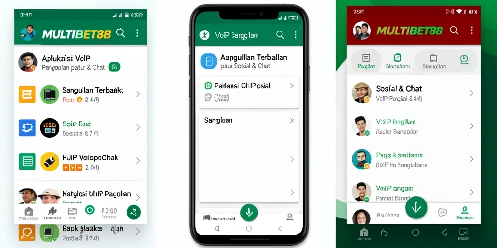 Antarmuka pengguna MULTIBET88 untuk panggilan VoIP yang intuitif dan mudah digunakan.
