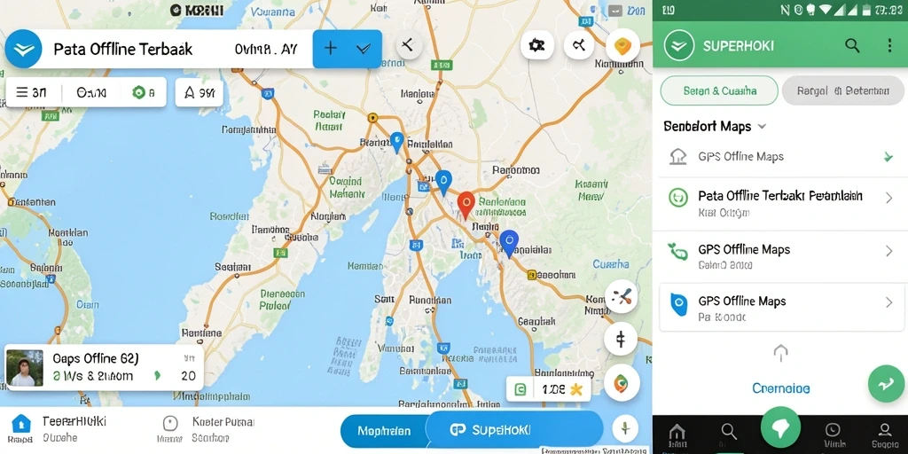 Tampilan antarmuka aplikasi SUPERHOKI yang intuitif dan mudah digunakan.